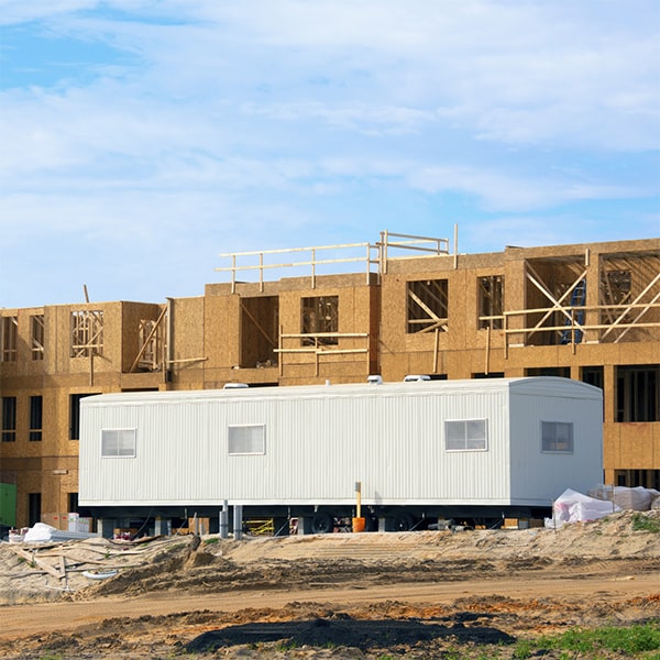 our construction site office trailers are designed to be easily relocated to different sites as needed